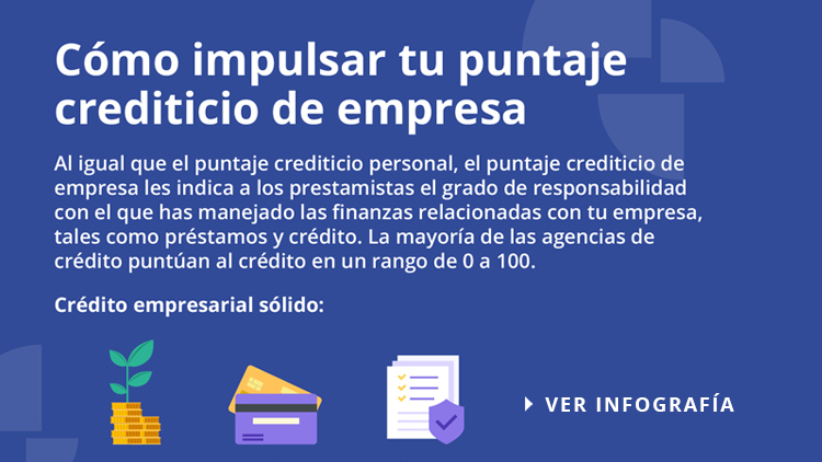 Infografía del crédito para negocios
